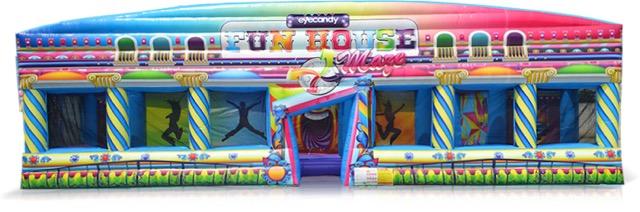 Fun House Inflatable Maze Rental Chicago, Corn Maze Bounce House Chicago